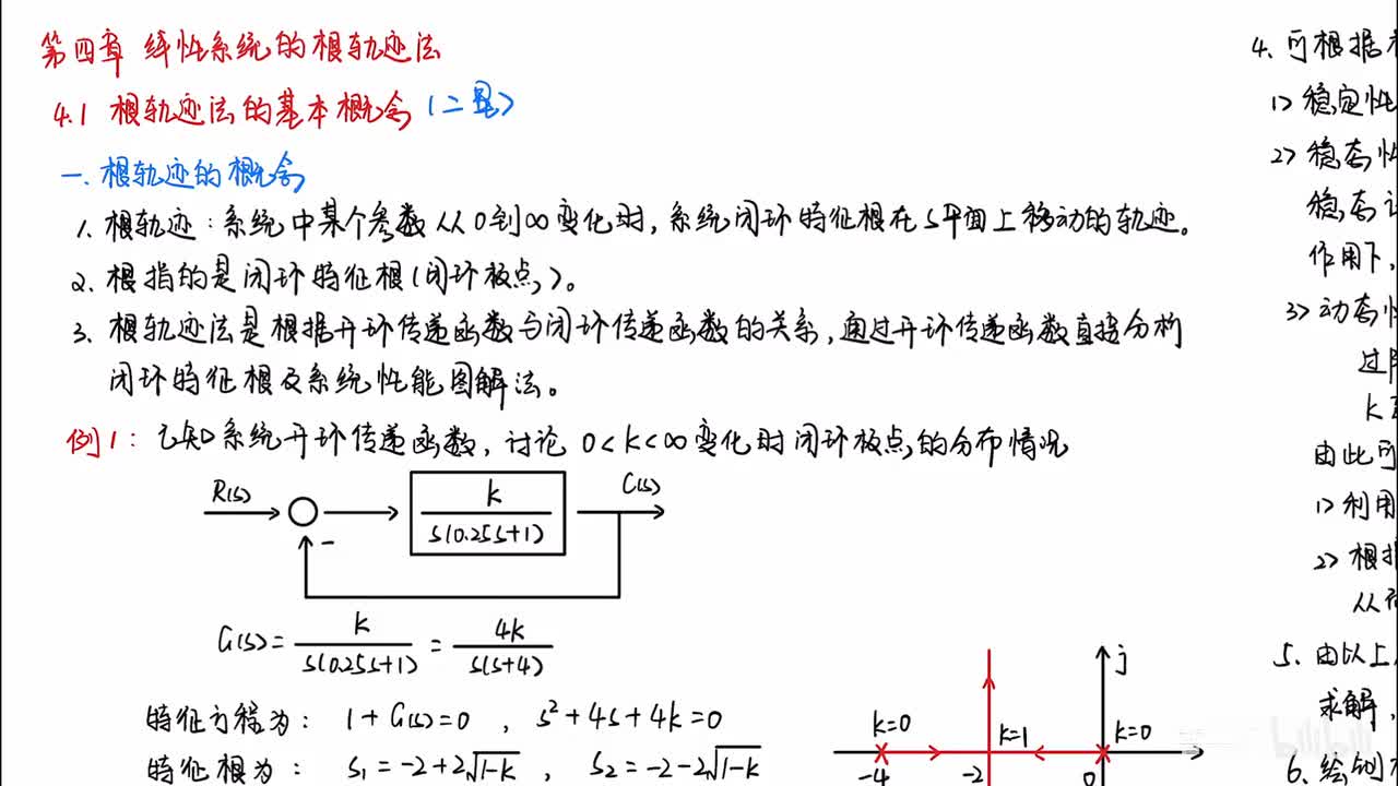 27_4章_1节_根轨迹法的基本概念