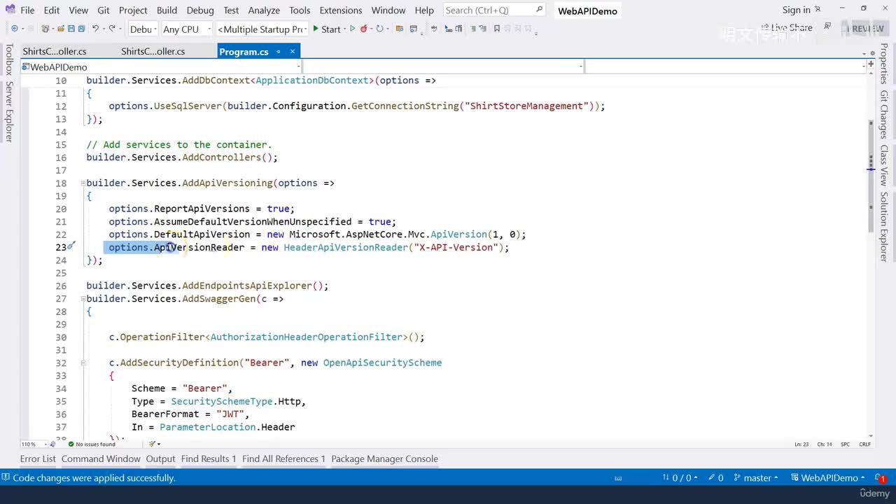 (.NET8 )63. 使用路由进行版本控制