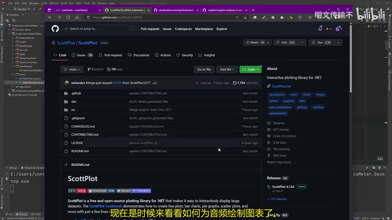 024. Avalonia UI - 集成 Live Charts 2