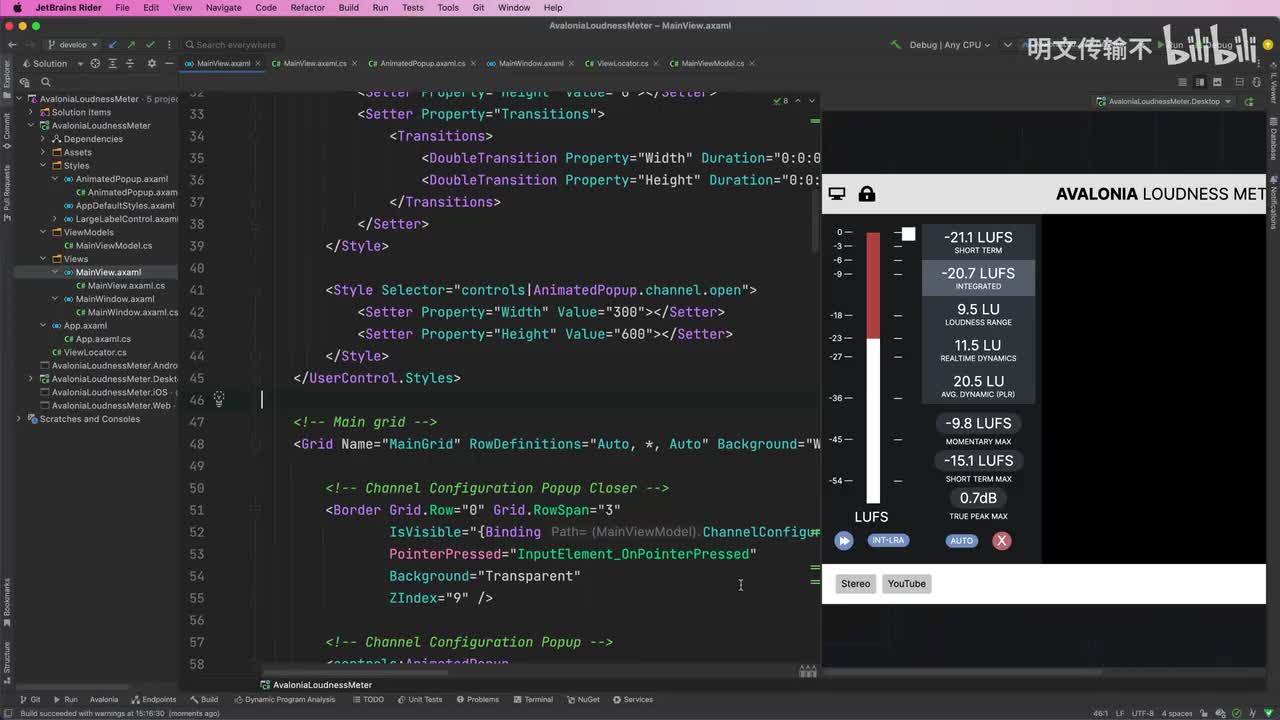 011. Avalonia UI - 在代码后台实现动画