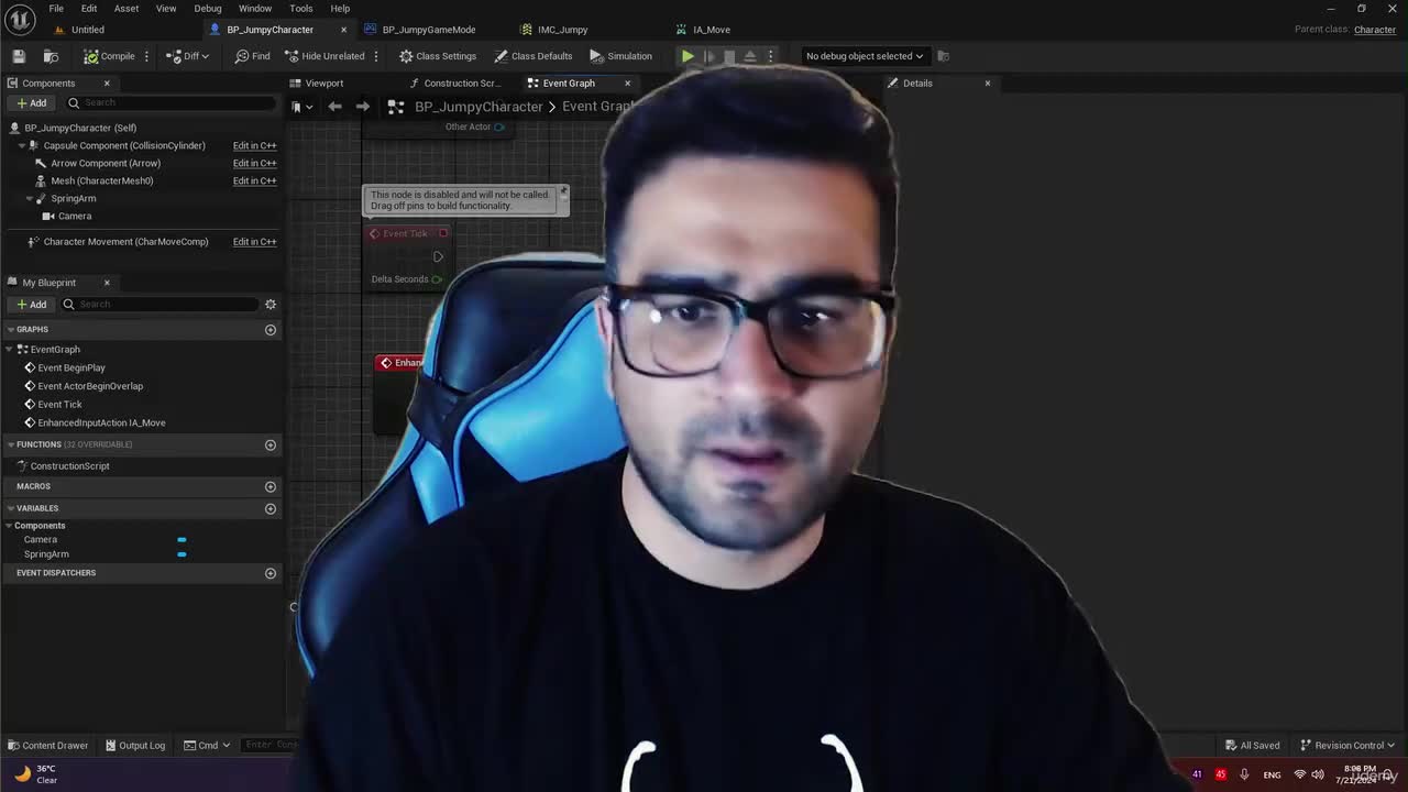 08. Jumpy 07 - Going right or left check