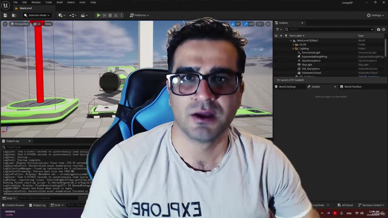 08. Jumpy 79 - Creating elevator V02