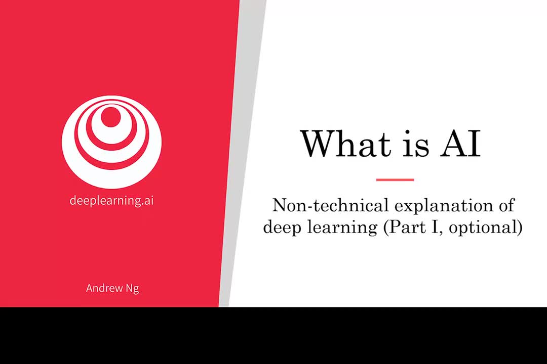 7_深度学习的非技术解释 第1部分（可选）