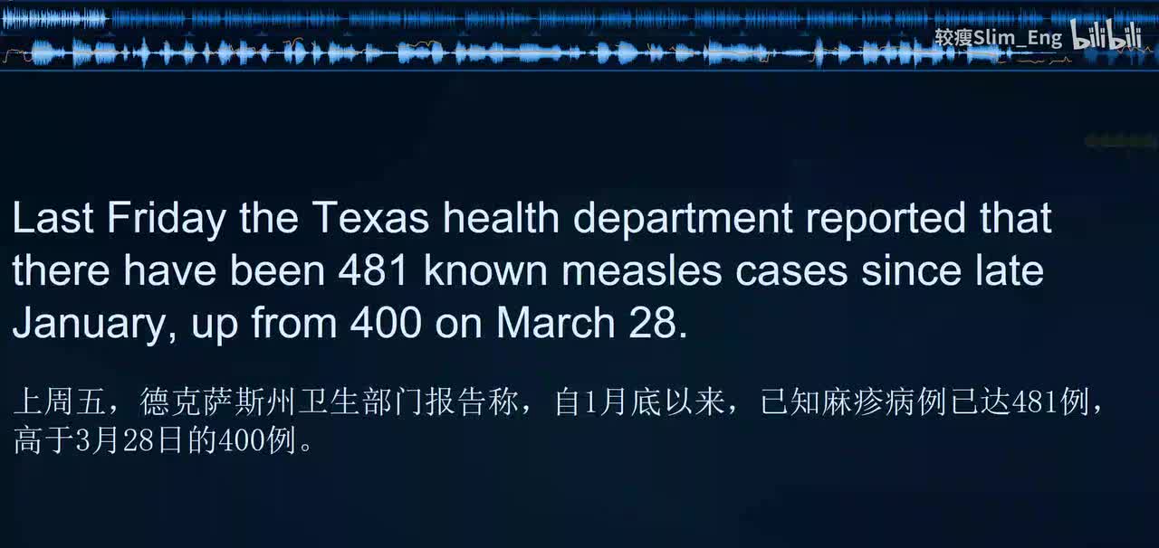 0178 科学美国人- 美国麻疹病例数持续上升