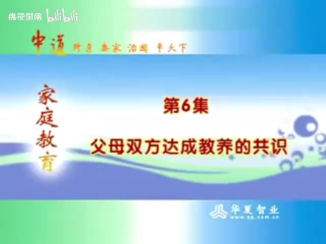 6-没有不好的孩子_只有不懂育儿的父母 智慧父母必修课（6）父母双方达成教养的共识-480P 标清-AVC