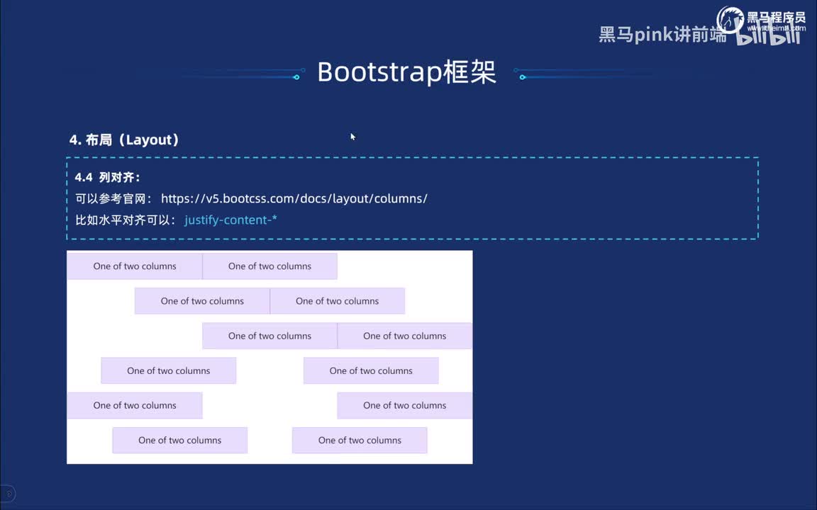 185-Bootstrap 列布局和字体图标