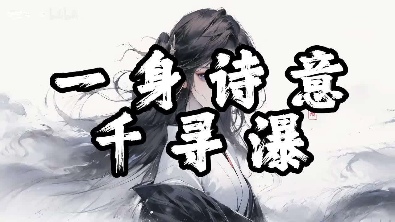 一身诗意千寻瀑