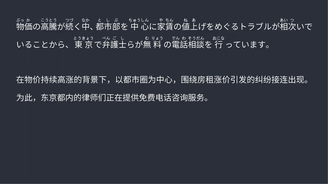 2025.09.01房租涨价纠纷频发,律师提供免费电话咨询服务