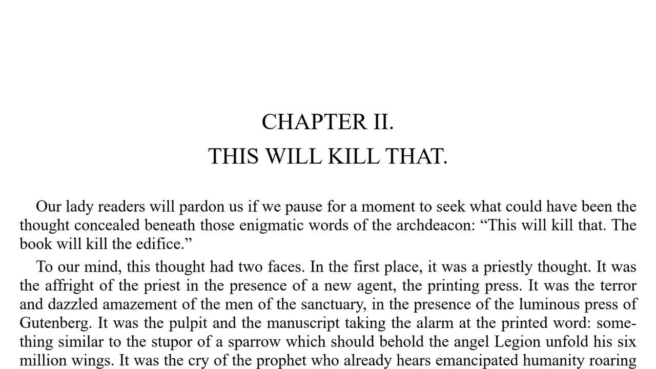 23 - Book 5: II - This will Kill That