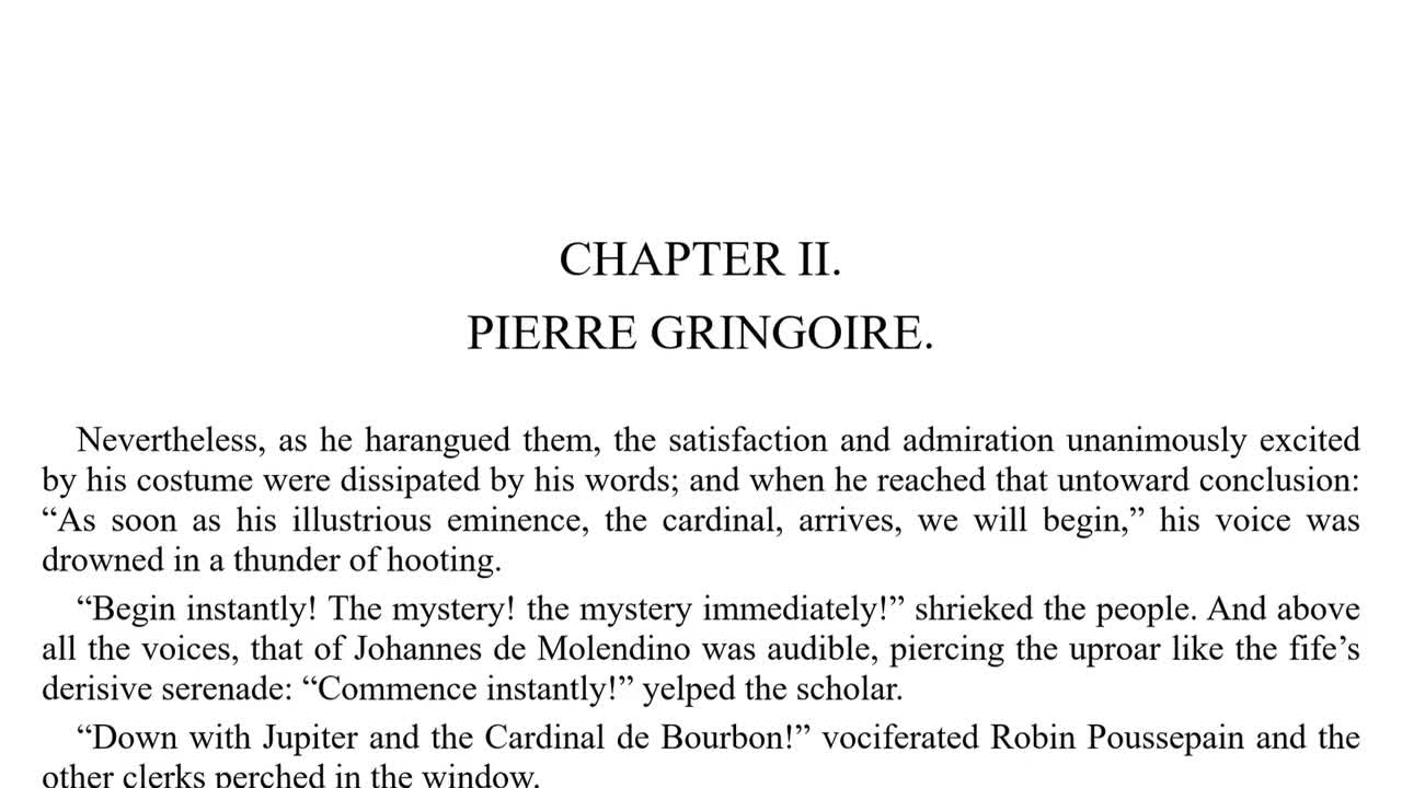 02 - Book 1: II - Pierre Gringoire