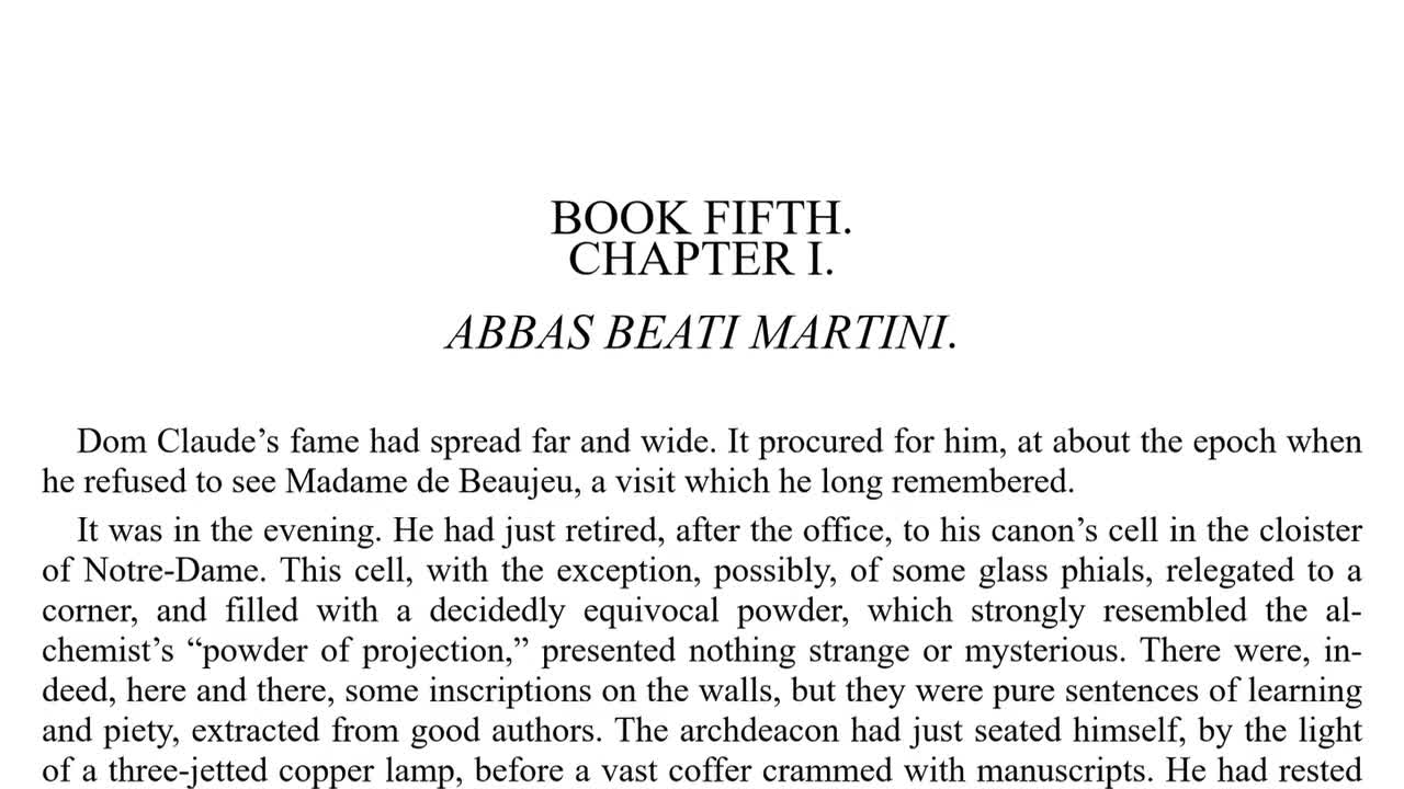 22 - Book 5: I - Abbas Beati Martini
