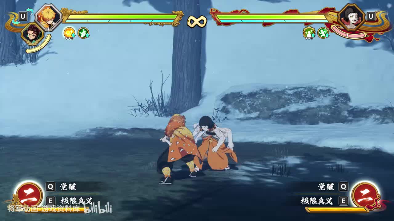 28 鬼灭之刃火神血风谭2 我妻善逸 技能展示