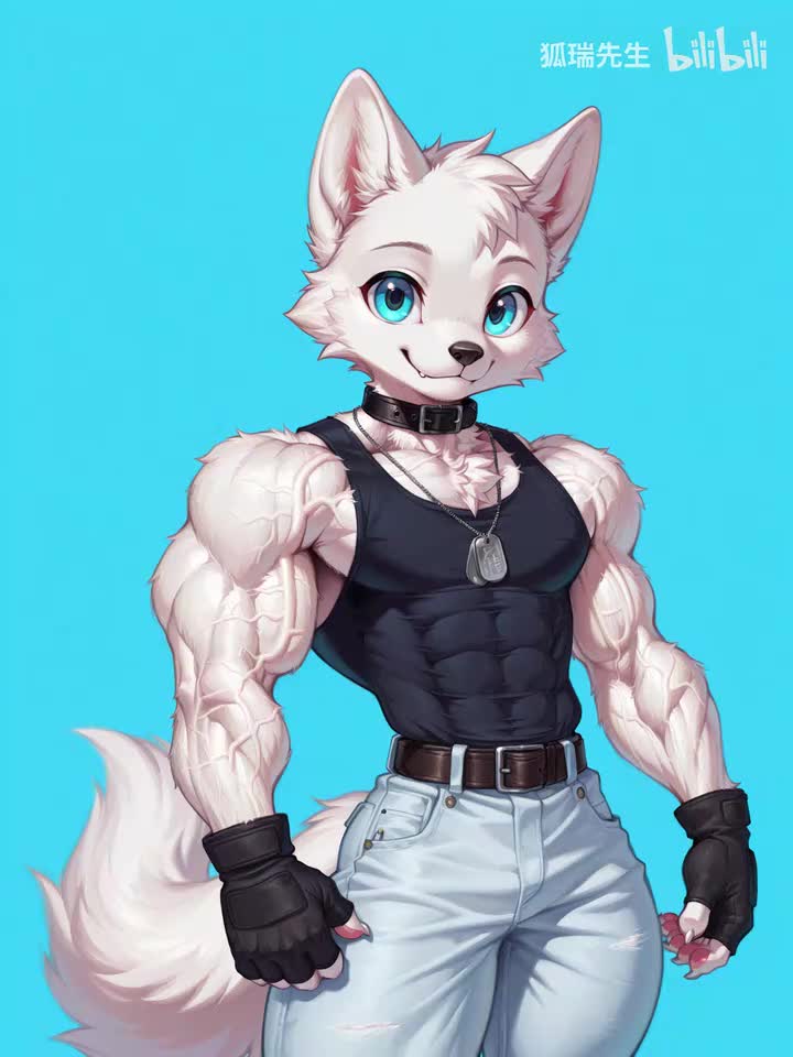 肌肉兽太混合【AI绘画】