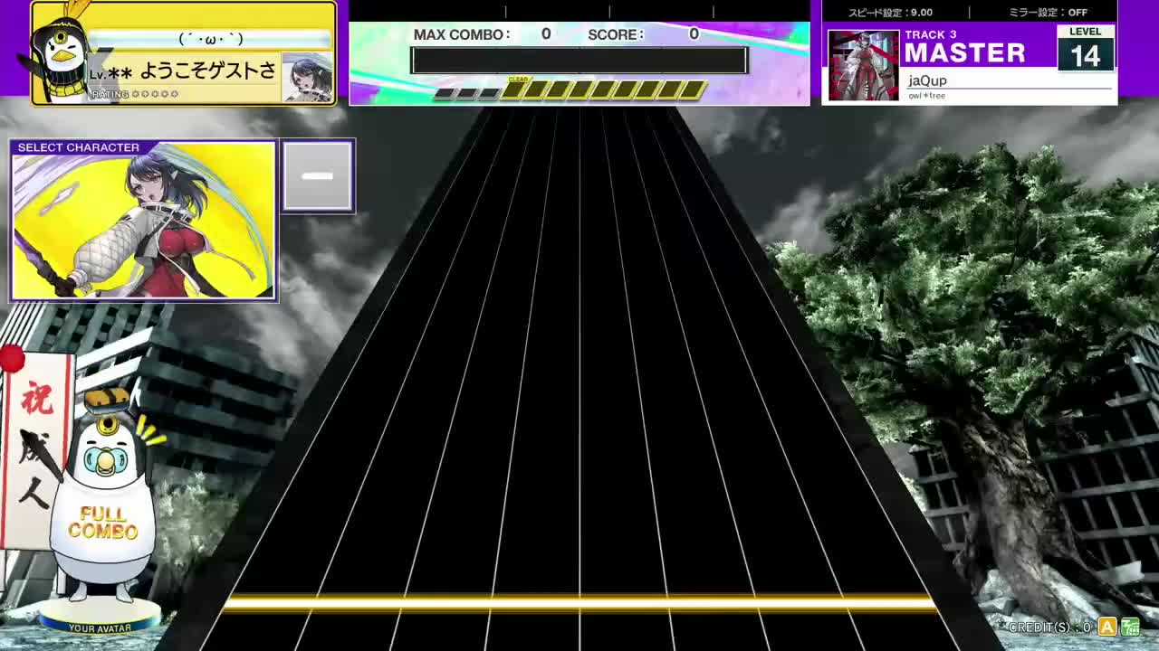 14.3/14.4(V/X-V) jaQup [MASTER 14] (譜面確認) [CHUNITHM チュウニズム]