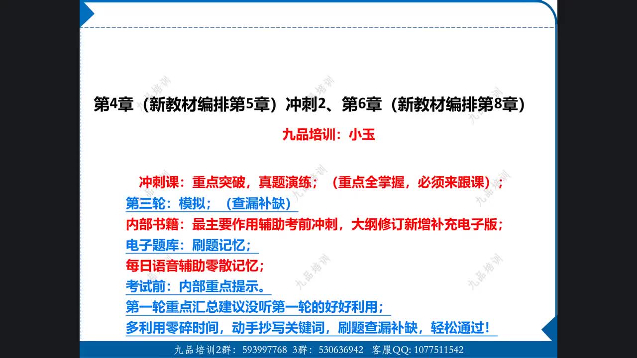 27-冲刺班 第六章