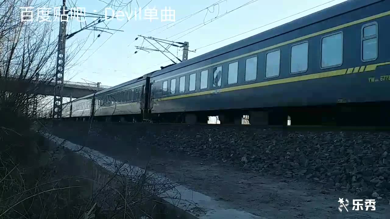 长春~昆明的神车k2285次通过津霸线双口站