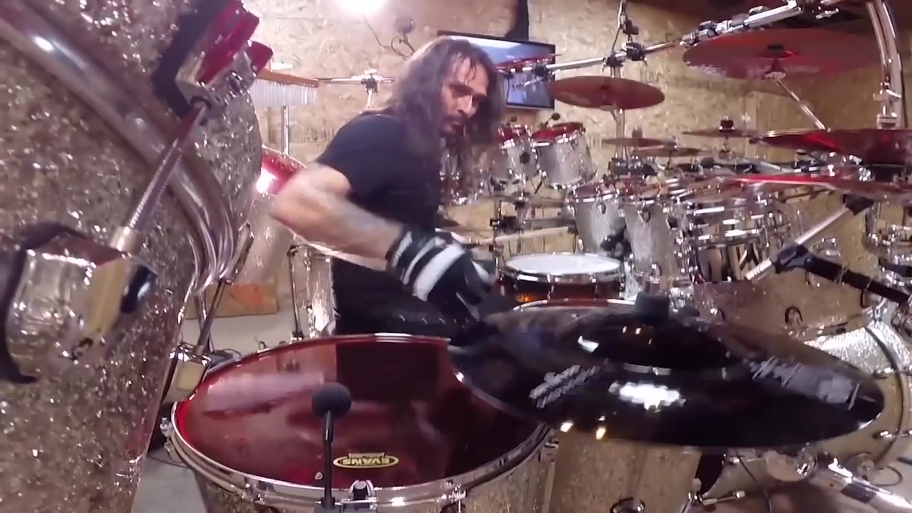 【架子鼓】AQUILES PRIESTER - The Shadow Hunter (Angra) HD Resolution