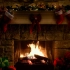 圣诞壁炉 ——安静燃烧的松木
