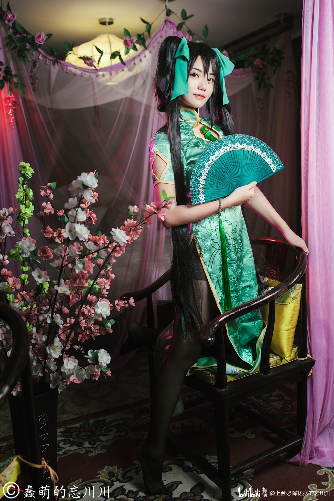 王者荣耀同人cos孙尚香小乔旗袍