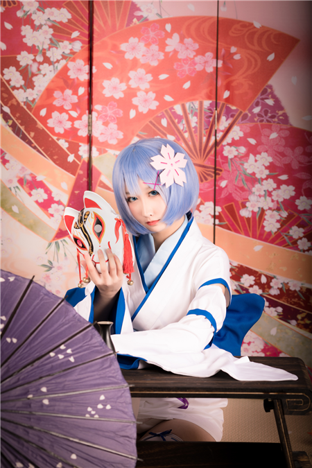 祭漓漓从零开始的异世界生活雷姆Cosplay4