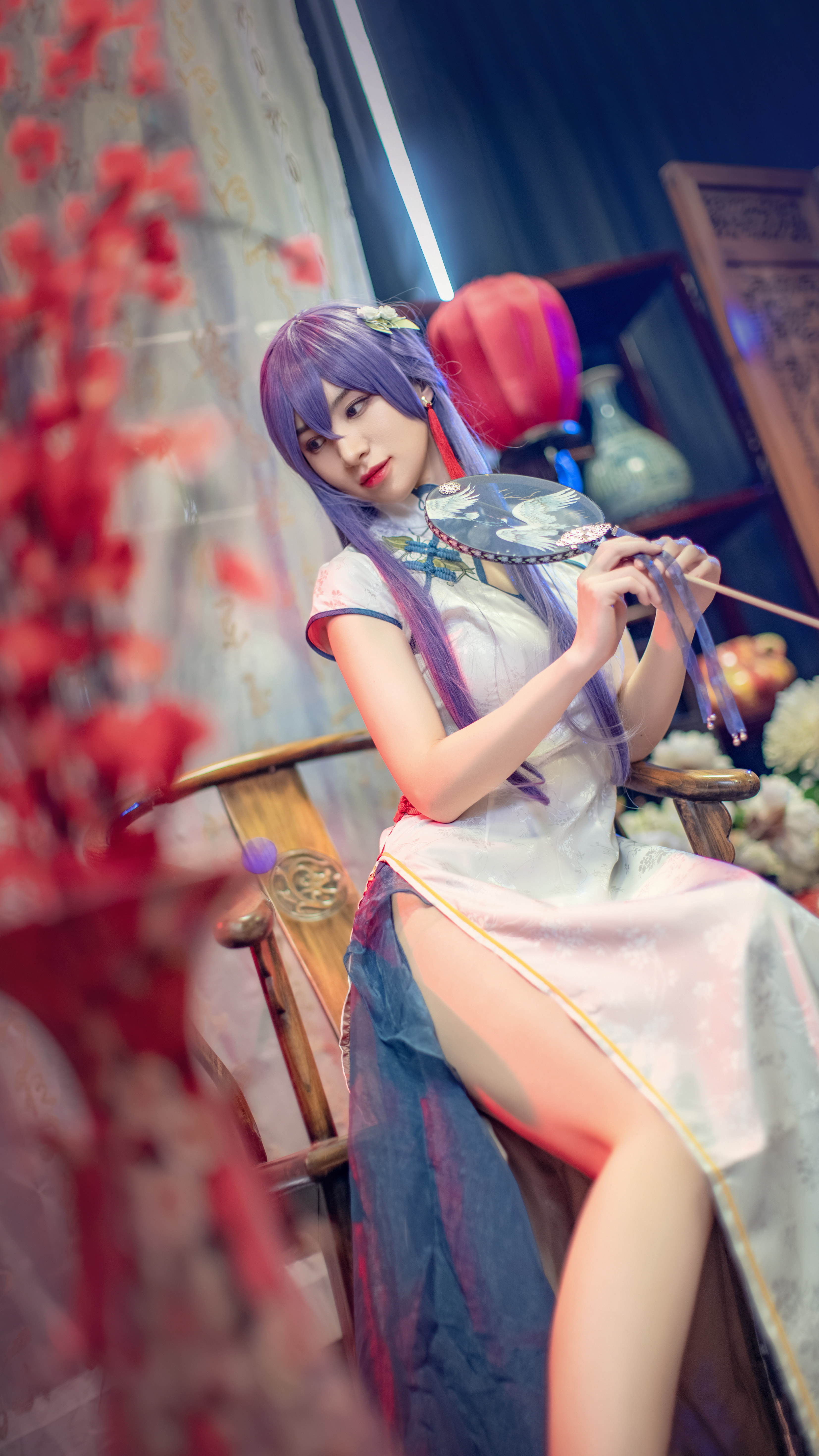 冥戏_CatN cosplay V家茉莉花墨清弦3