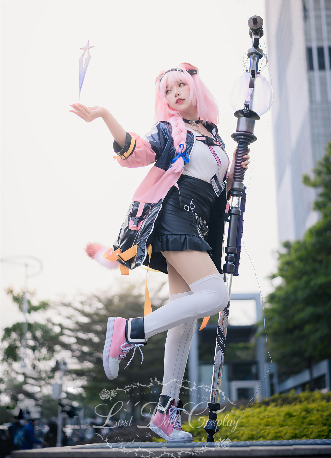 迷失人形QUQ明日方舟澄闪CosPlay10