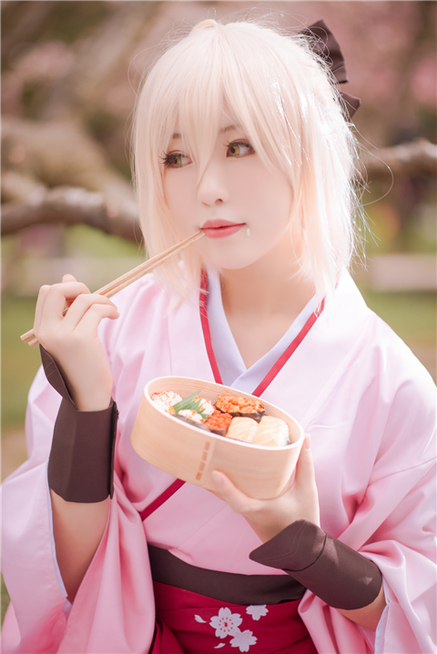 子欧Fate/GrandOrder冲田总司Cosplay5