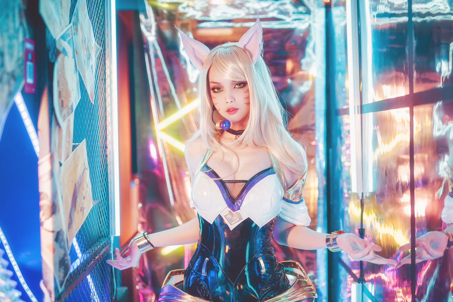 岩栖lol阿狸cosplay9