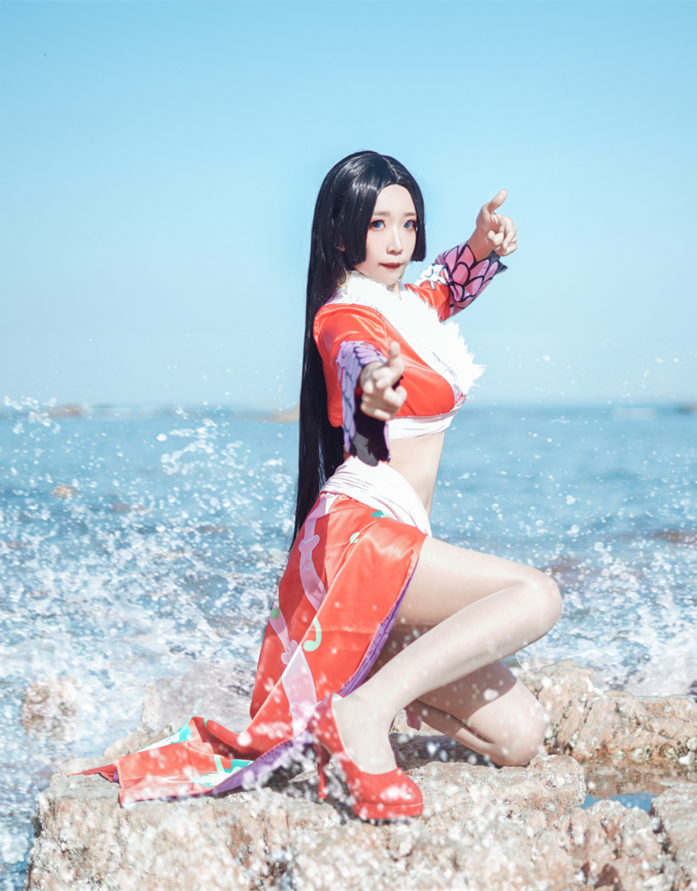 是粽粽子吖海贼王女帝波雅汉库克cosplay7