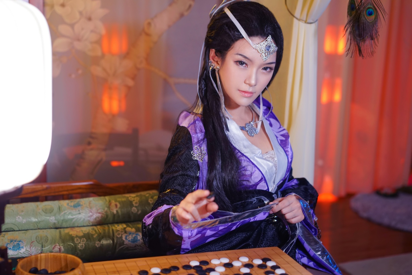 月潋寒殇剑网三万花秦风花姐cosplay4