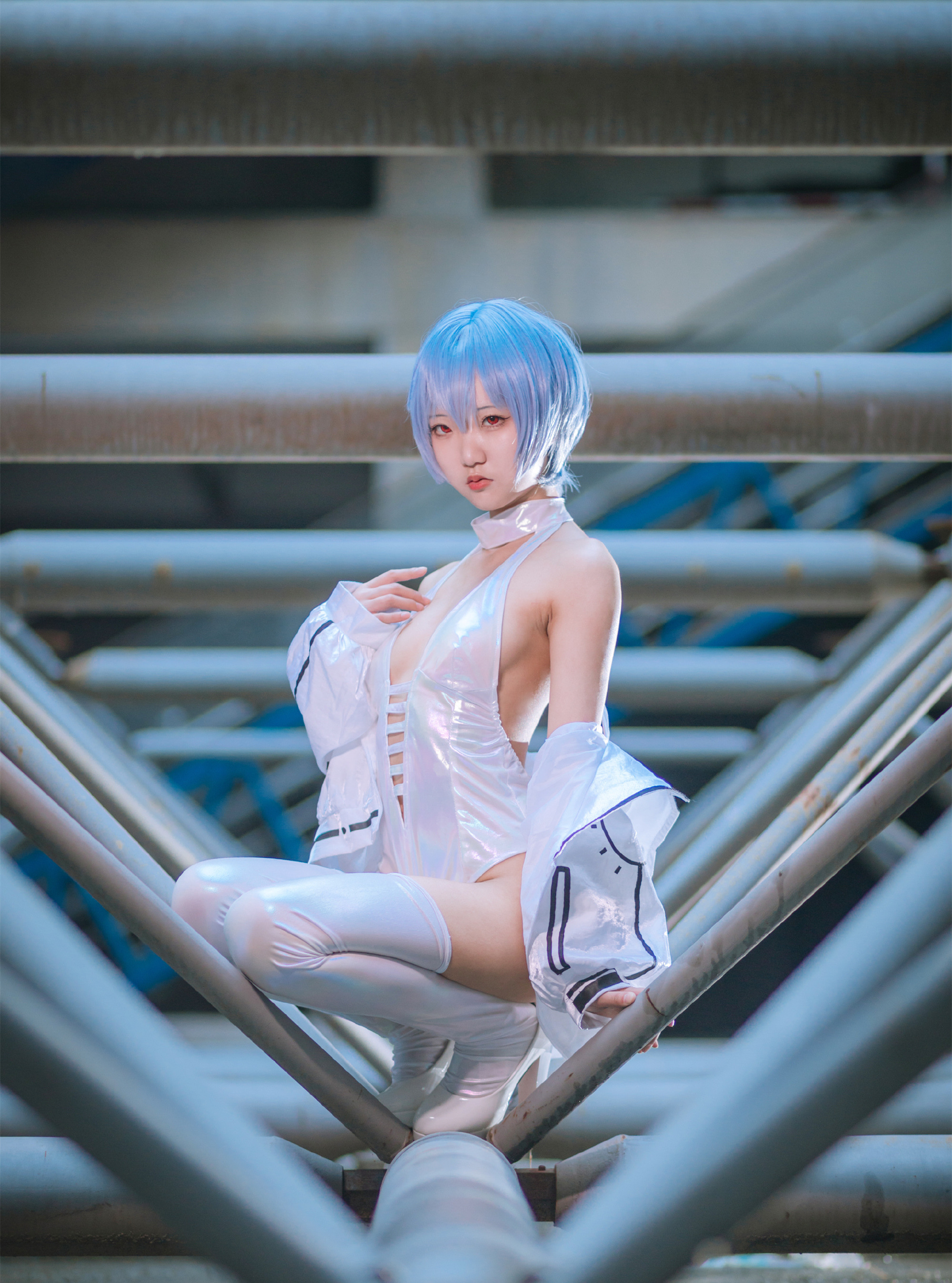 绿茄子nasubi EVA ASS绫波丽Cosplay7