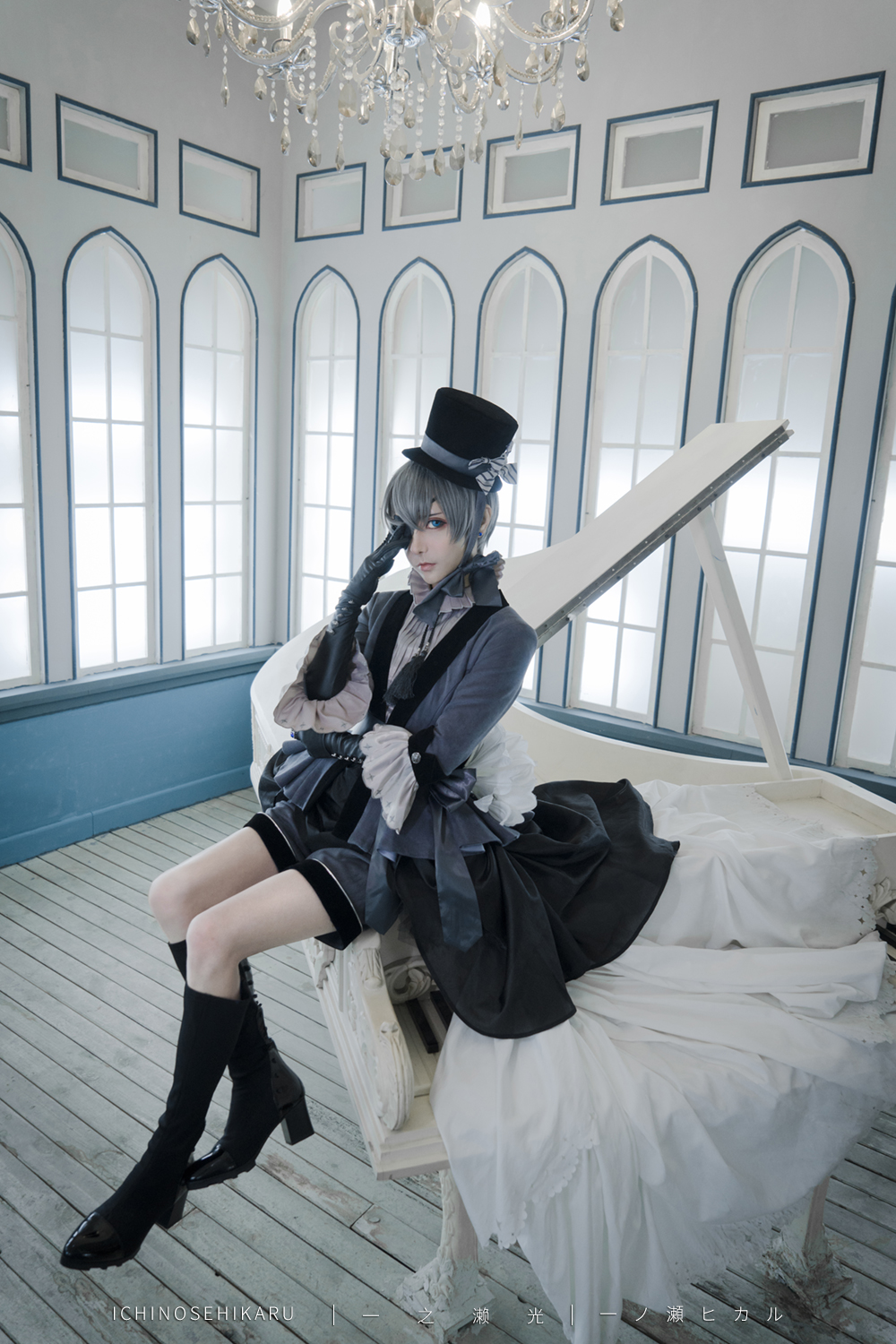 黑执事 夏尔双子百合装ver 光劳斯 哔哩哔哩相簿