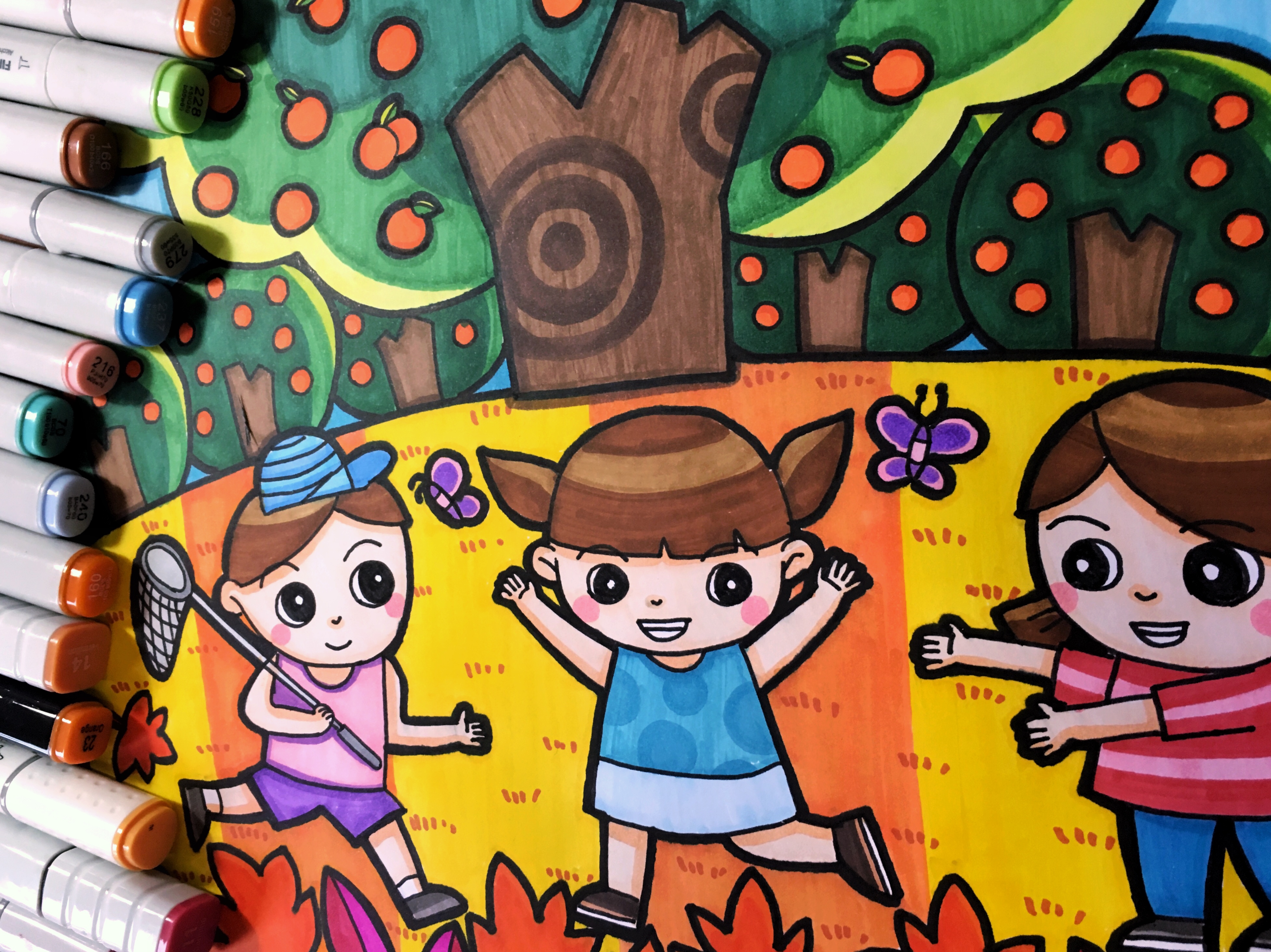 队队龙儿童画 _ 哔哩哔哩相簿