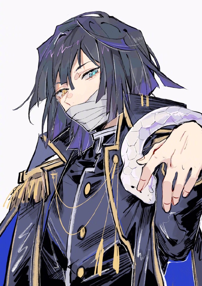 鬼灭之刃 灶门炭治郎 军装太帅了!