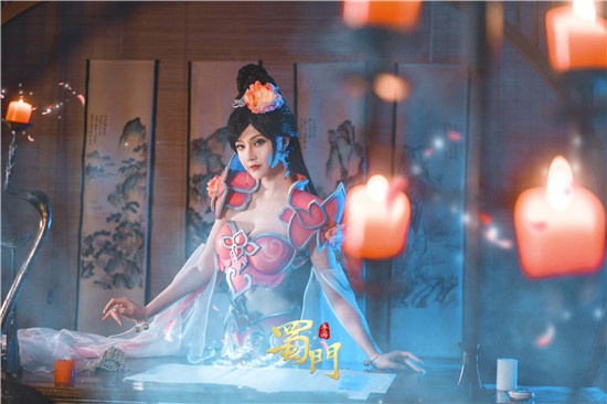 露兒大魔王蜀门手游百花CosPlay5