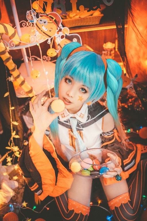 岩栖初音未来cosplay4