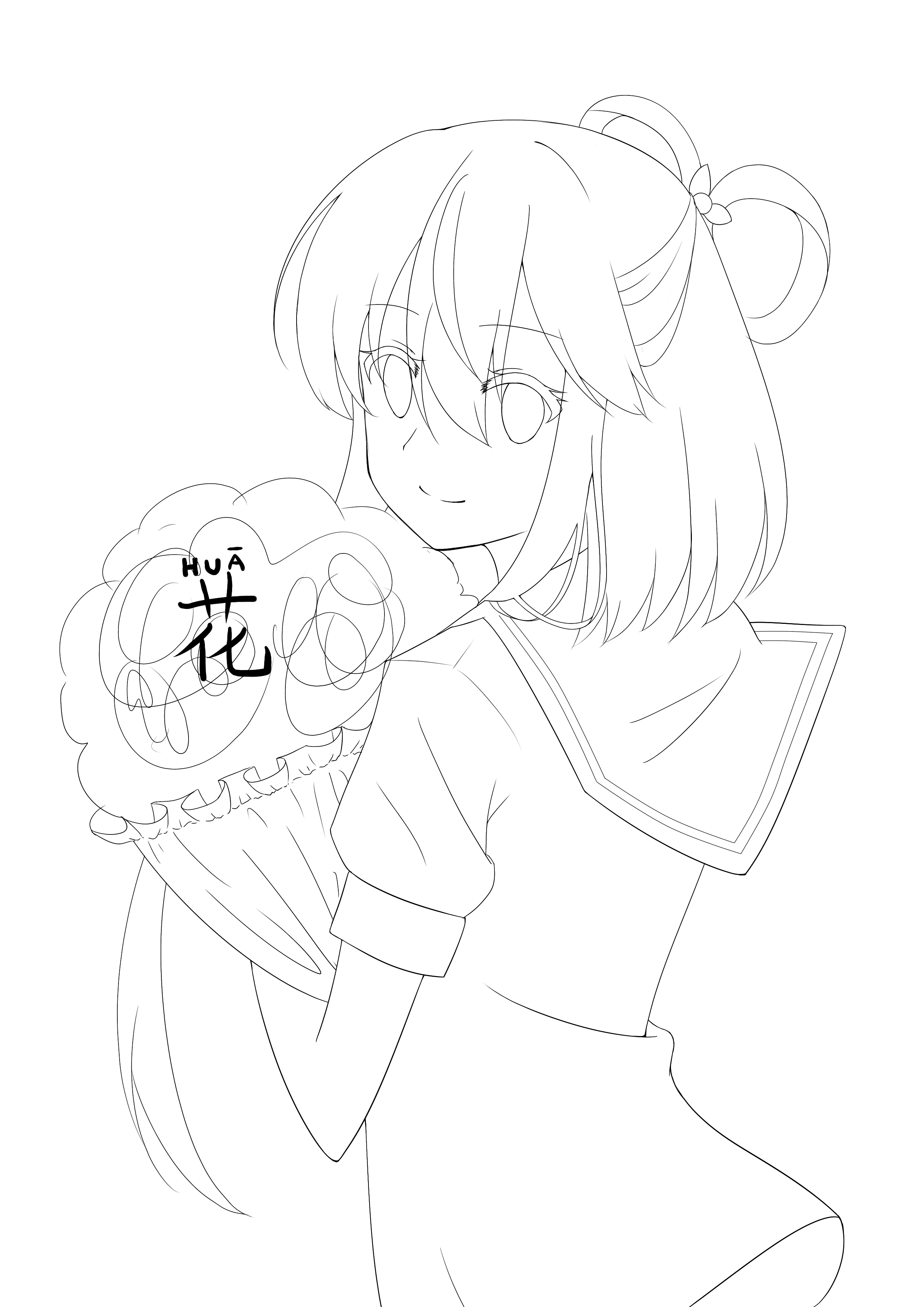 画不完了,但是天依生日快乐[2233娘_卖萌]#洛天依