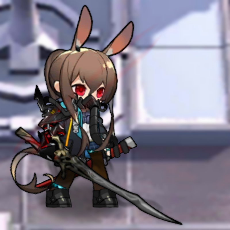 不务正业接头[tv_鼓掌]  罗德岛内卫,"博士的利刃"阿米娅  #明日方舟