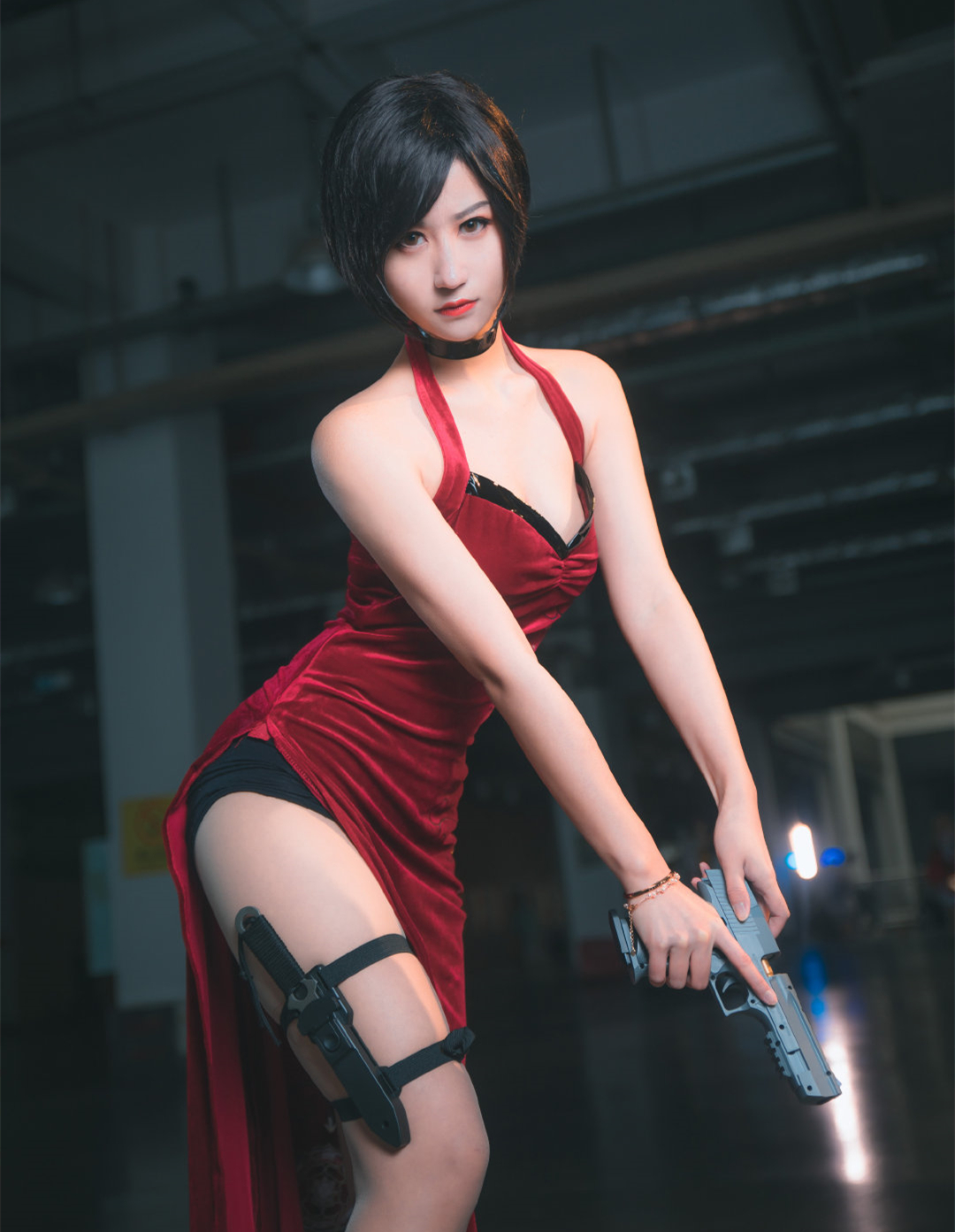 Vv子教授生化危机艾达王cosplay2