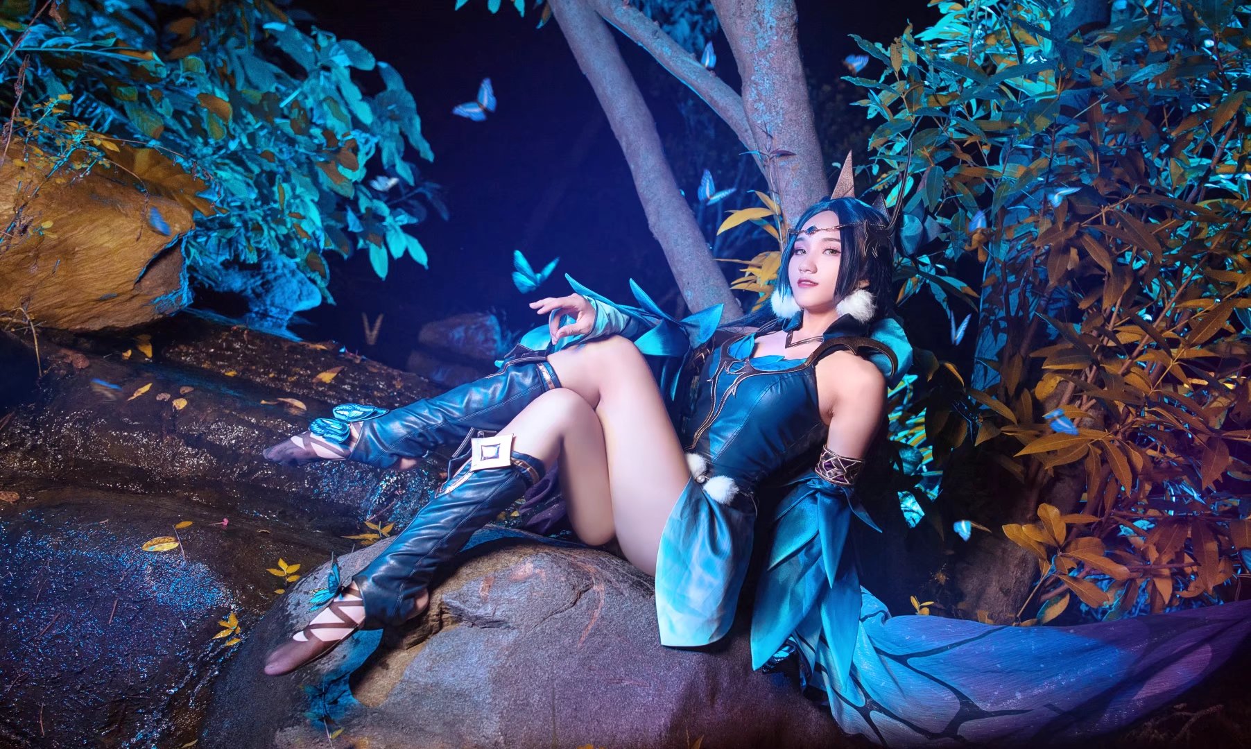 cos正片王者荣耀貂蝉仲夏夜之