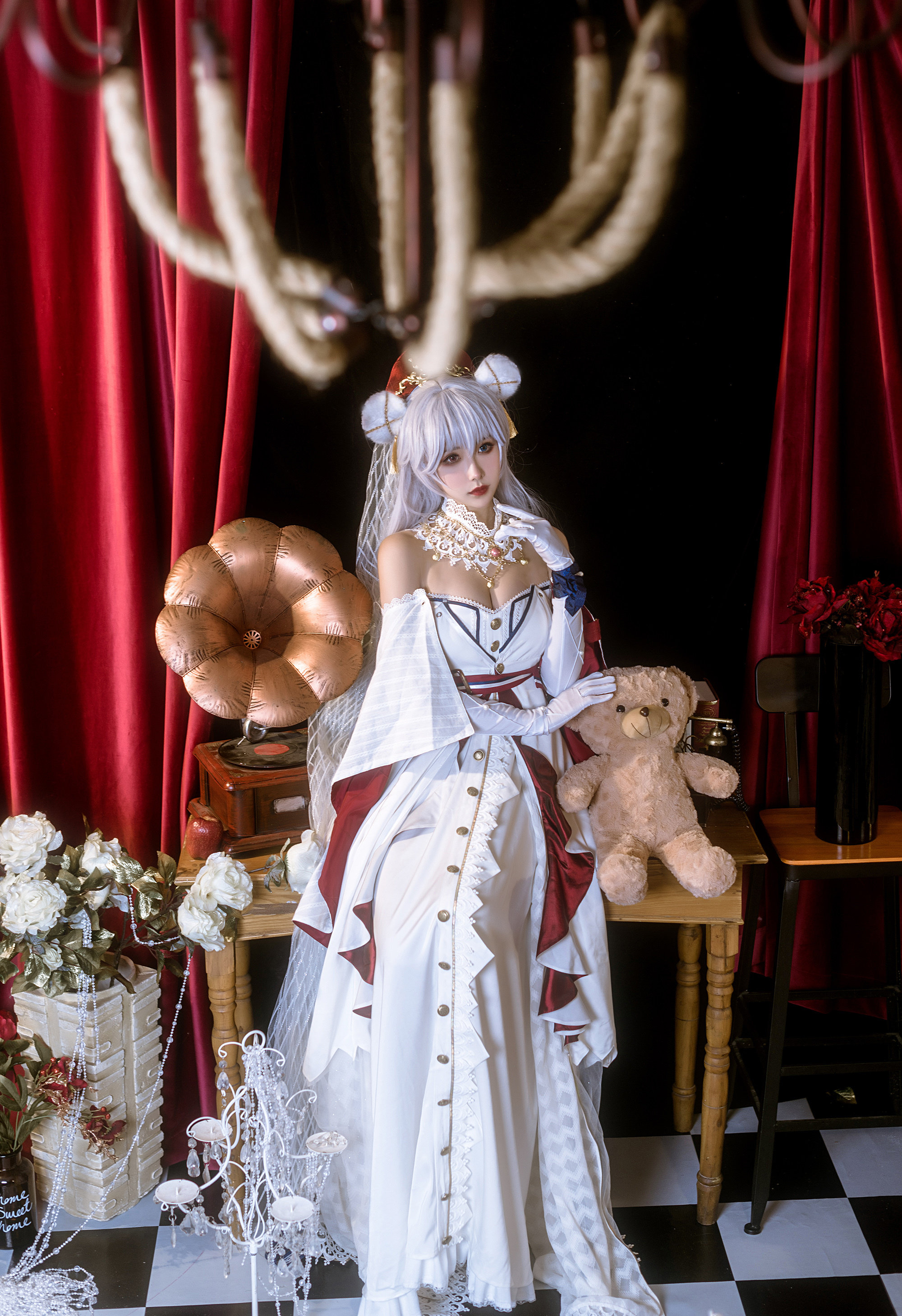 Momoko葵葵明日方舟早露CosPlay9