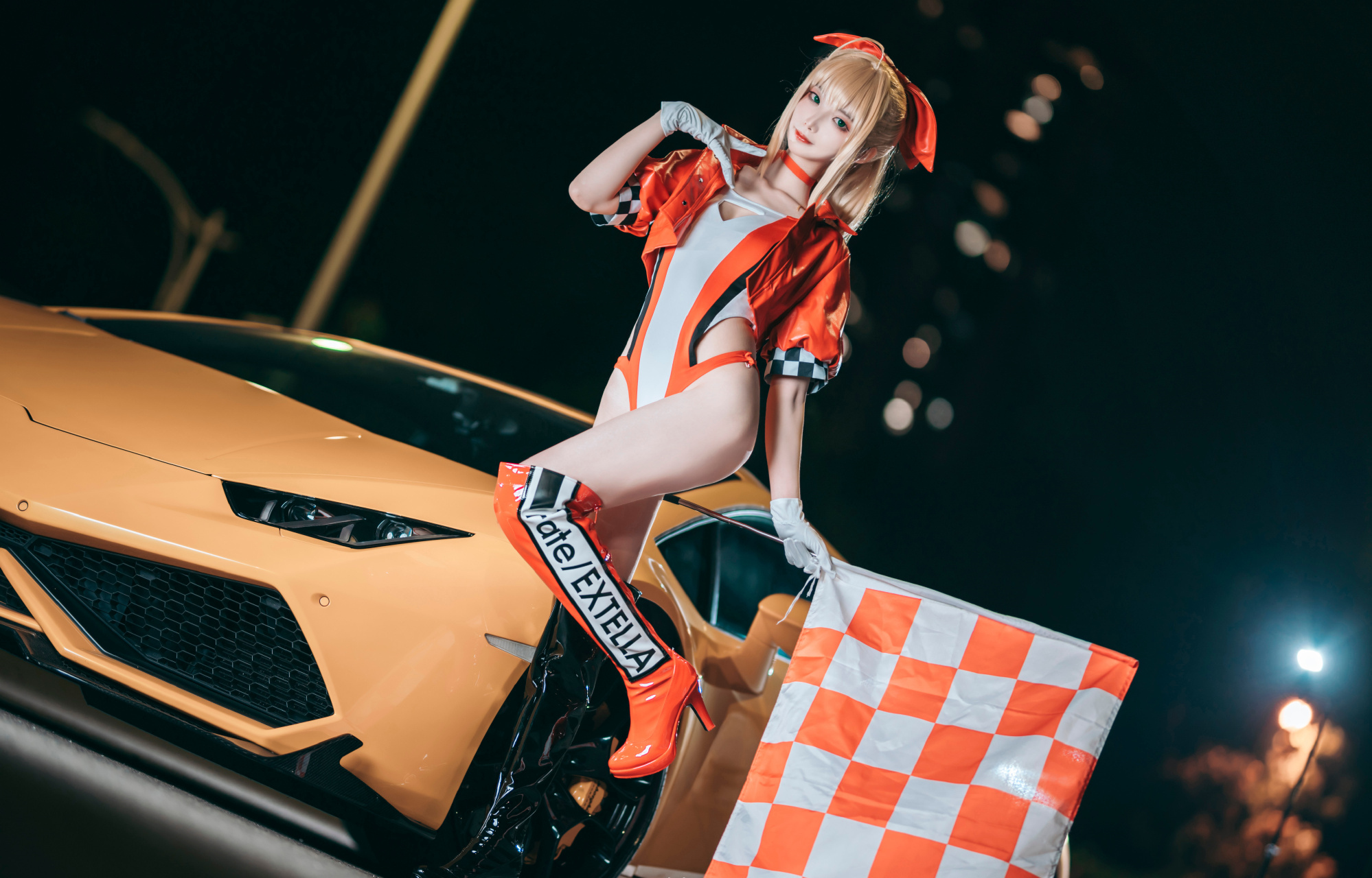 封疆疆V尼禄赛车娘Cosplay3