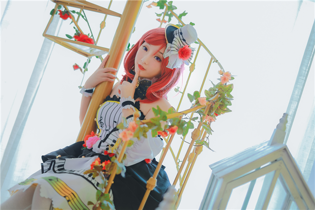 Lor筱逆lovelive西木野真姬Cosplay6