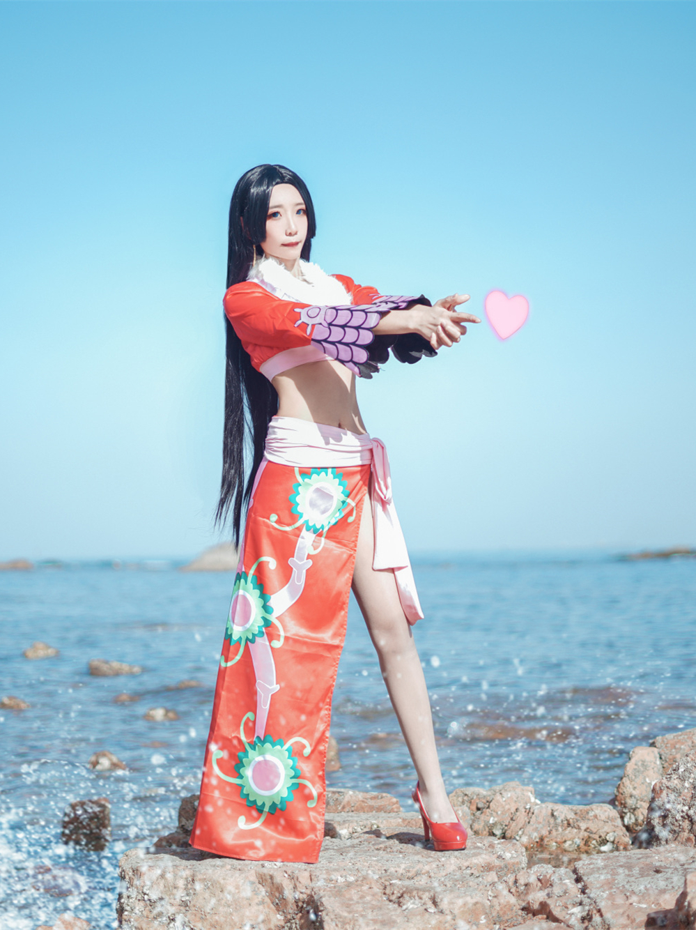 是粽粽子吖海贼王女帝波雅汉库克cosplay1