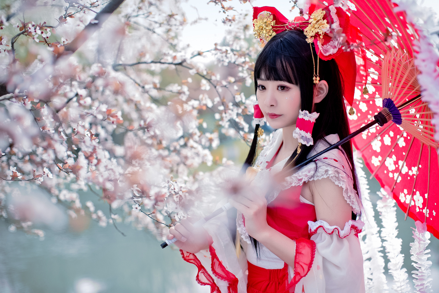 十六六东方project神社的巫女CosPlay4