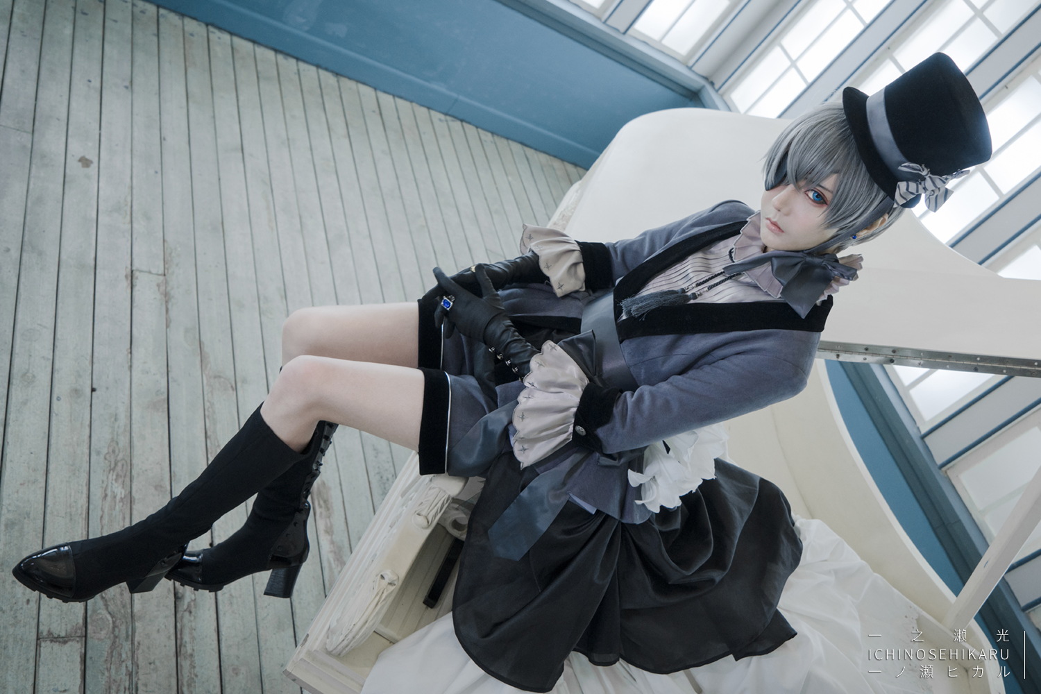 黑执事 夏尔双子百合装ver 光劳斯 哔哩哔哩相簿