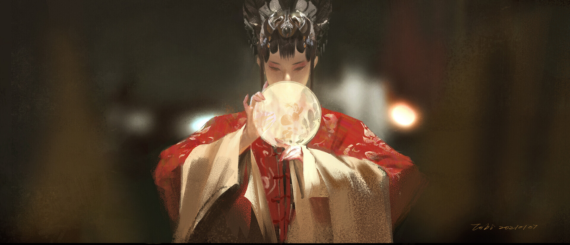 太强了![ok][打call] 国人画师: tobi 泳  #绘画# #美术#浏览:3.