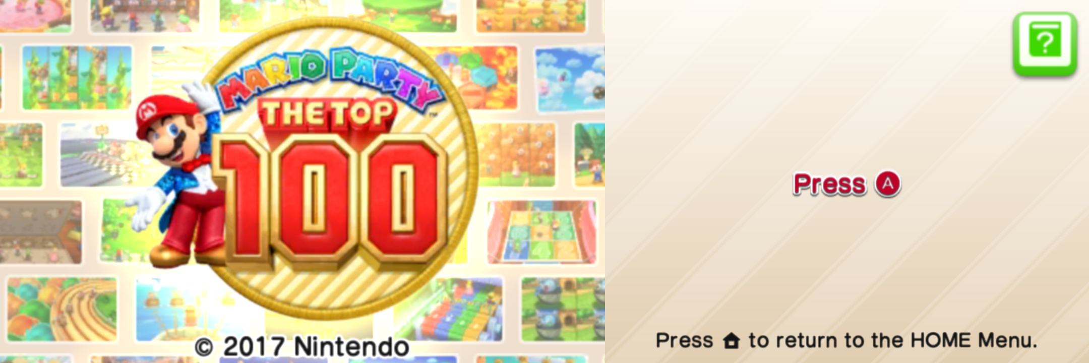 3DS 马里奥派对 最佳100小游戏 游戏截图