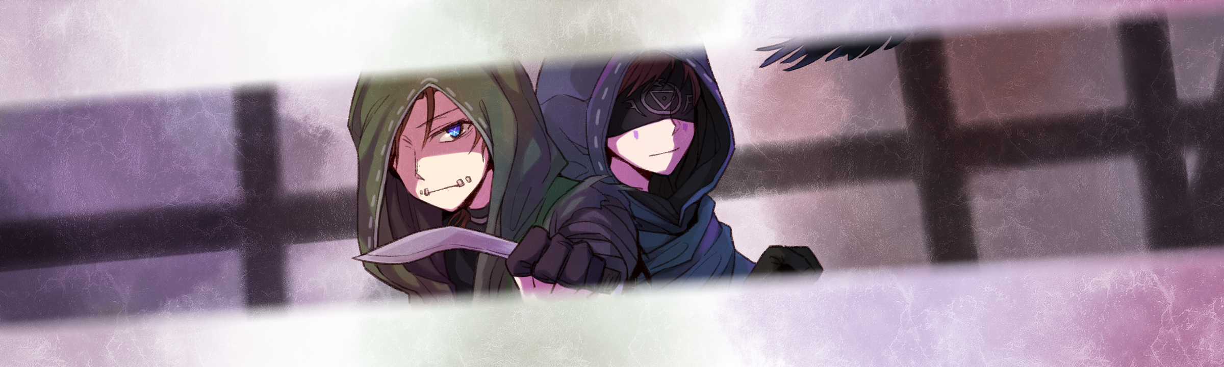 有小伙伴说想要奈布和伊莱的这张图,私信发不了图片我就发动态里啦.