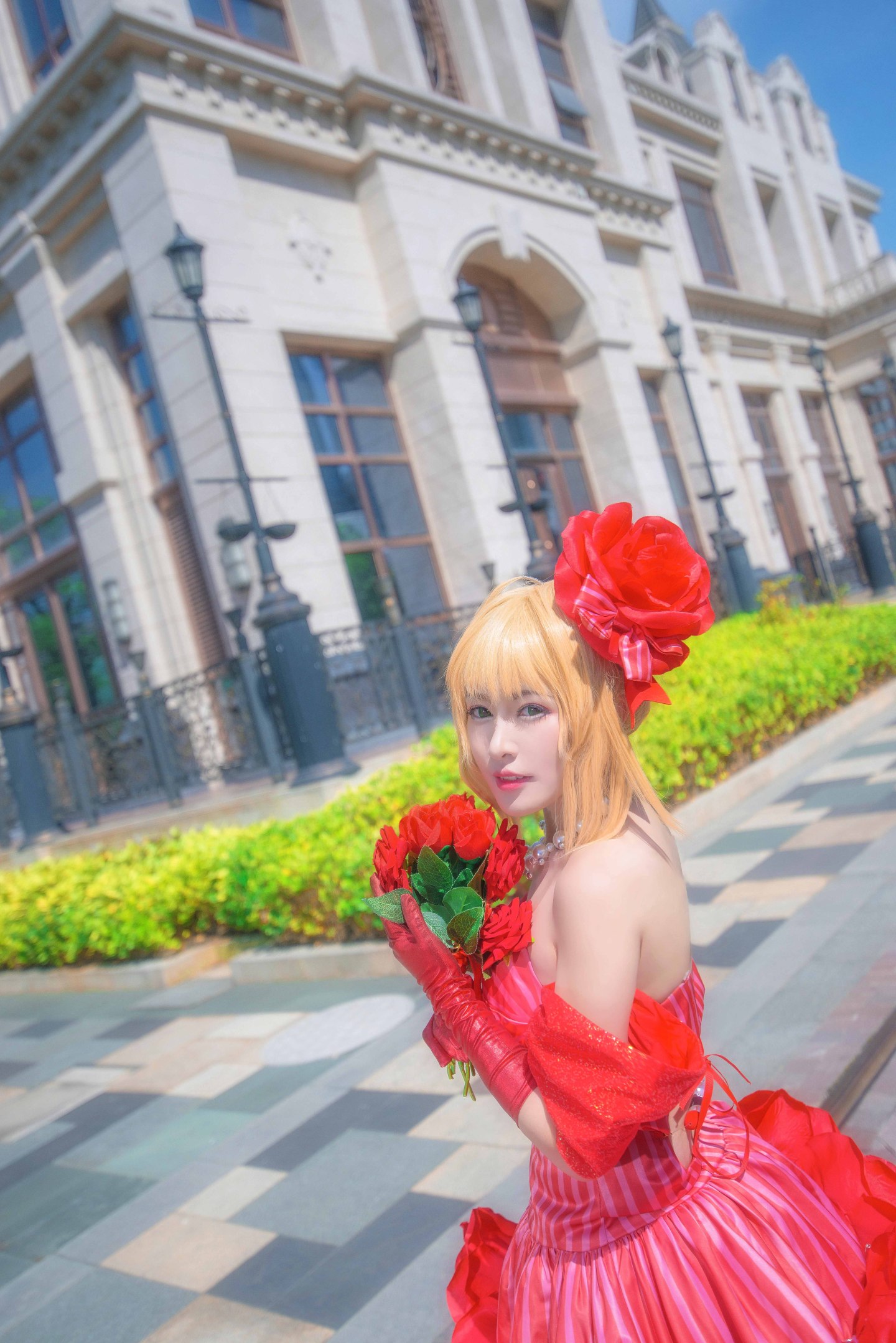 Sy君cosplay Fate/EXTRA尼禄偶像皇帝手办ver4